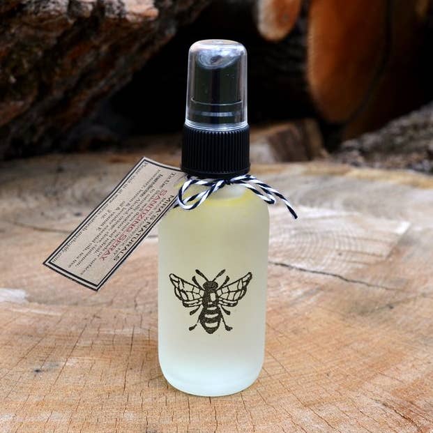 Mira's Naturals Sanitizing Hand & Room Spray 2oz for wholesale by Mira's Naturals