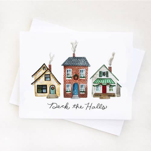 Deck Halls Card for engroshandel hos Everbloom Paper