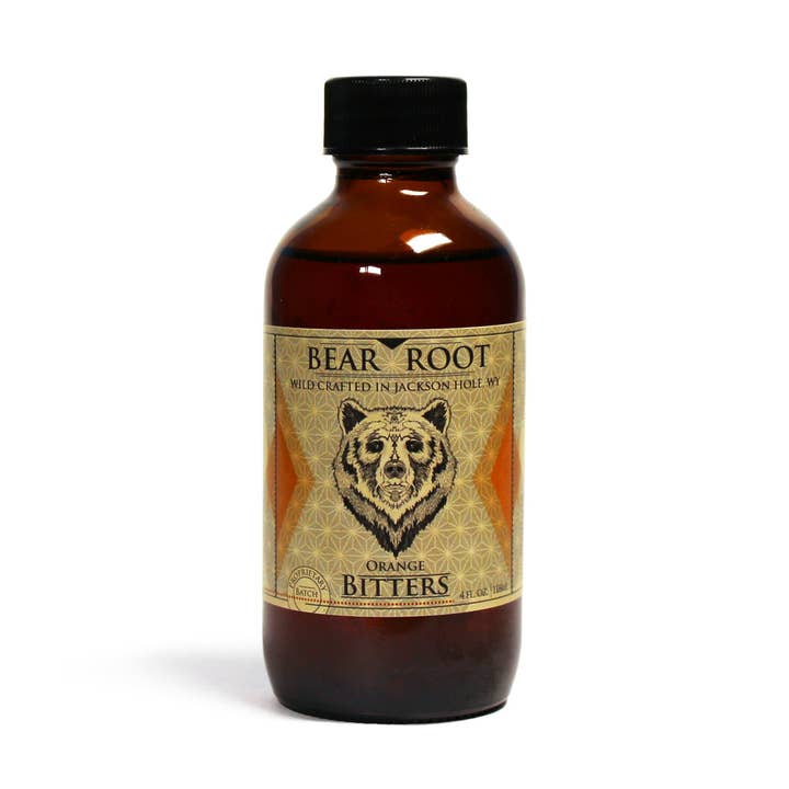Bitters orange 4 oz pour la vente par Bear Root Bitters