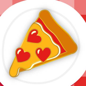Pizza Enamel Pin for wholesale by The Neighborgoods