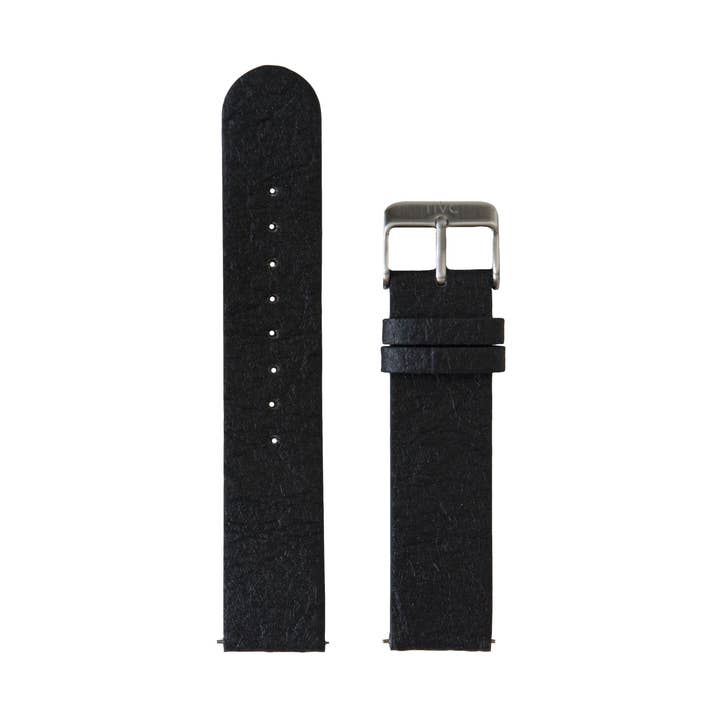 Time IV Change - Wholesale Watch band/strap – Women's - 20mm Black Pinatex Band0