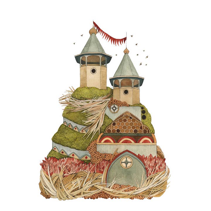 Polanshek of the Hills - Vente Affiche d'art - Impression maison 8 po x 10 po A pour abeilles