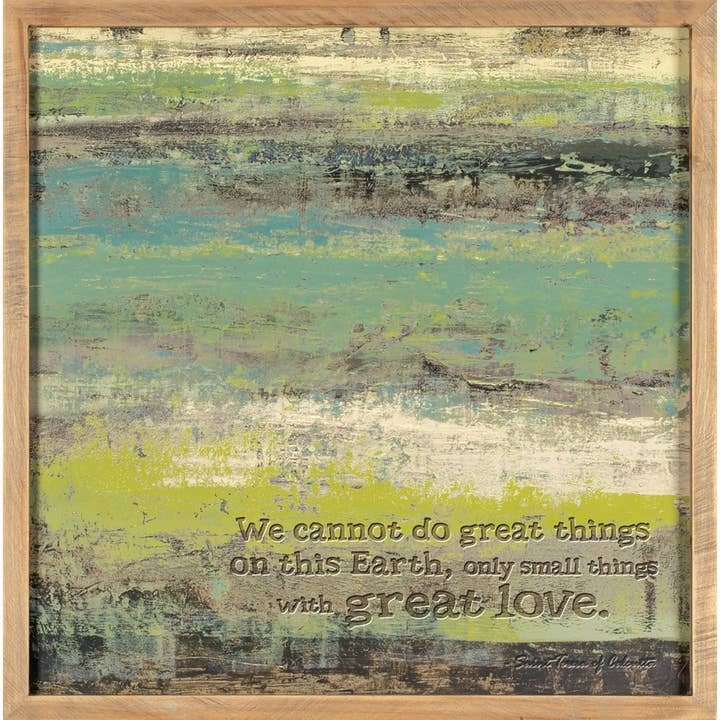 🍗 Origins Green We Cannot houten wandframe voor wholesale door Dicksons