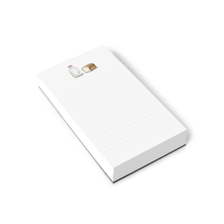 E. Frances Paper - Wholesale Notepad - Milk And Bread Market Notepad | Lined Grocery List Pad1
