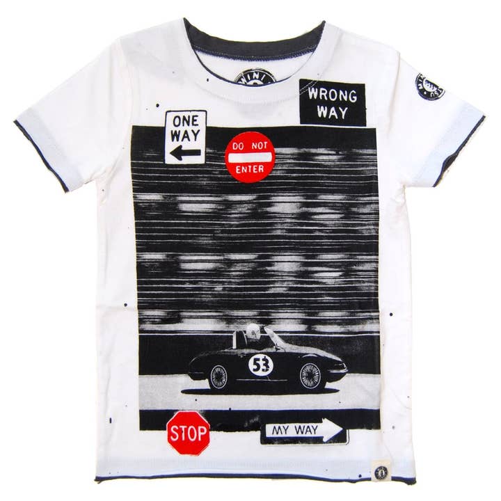 Camiseta My Way Racer para venta al por mayor de Mini Shatsu