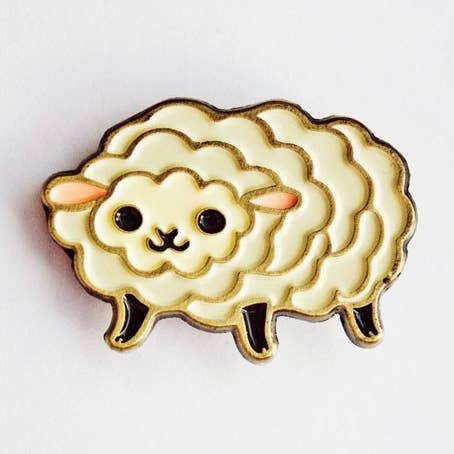 Boygirlparty - Wholesale Lapel Pin/Button - Kawaii Sheep Enamel Pin0