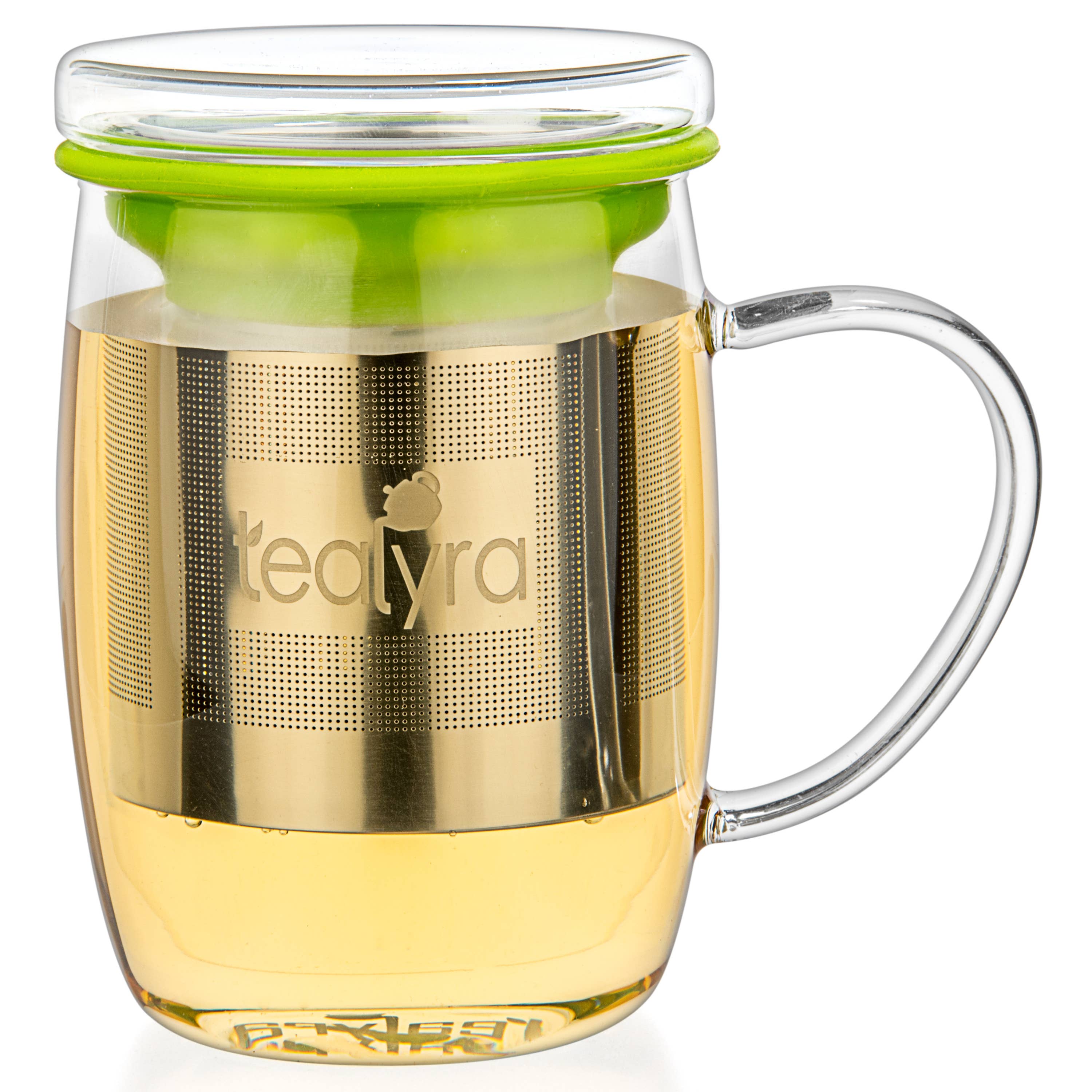 TEALYRA / LUXBE - Wholesale Tea Strainer/Infuser - perfecTEA Glass Cup Infuser - Perfect Tea Mug3