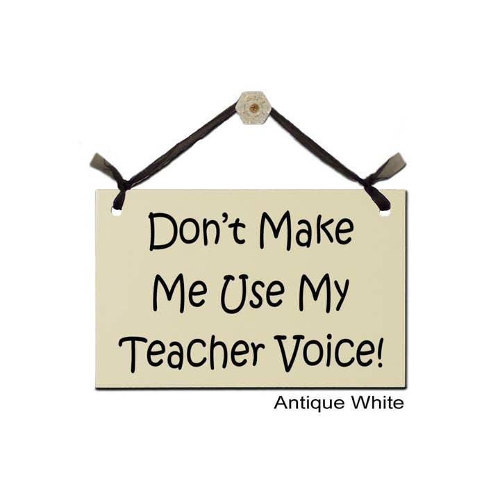 Teacher Voice for wholesale by Wish Upon A Sign