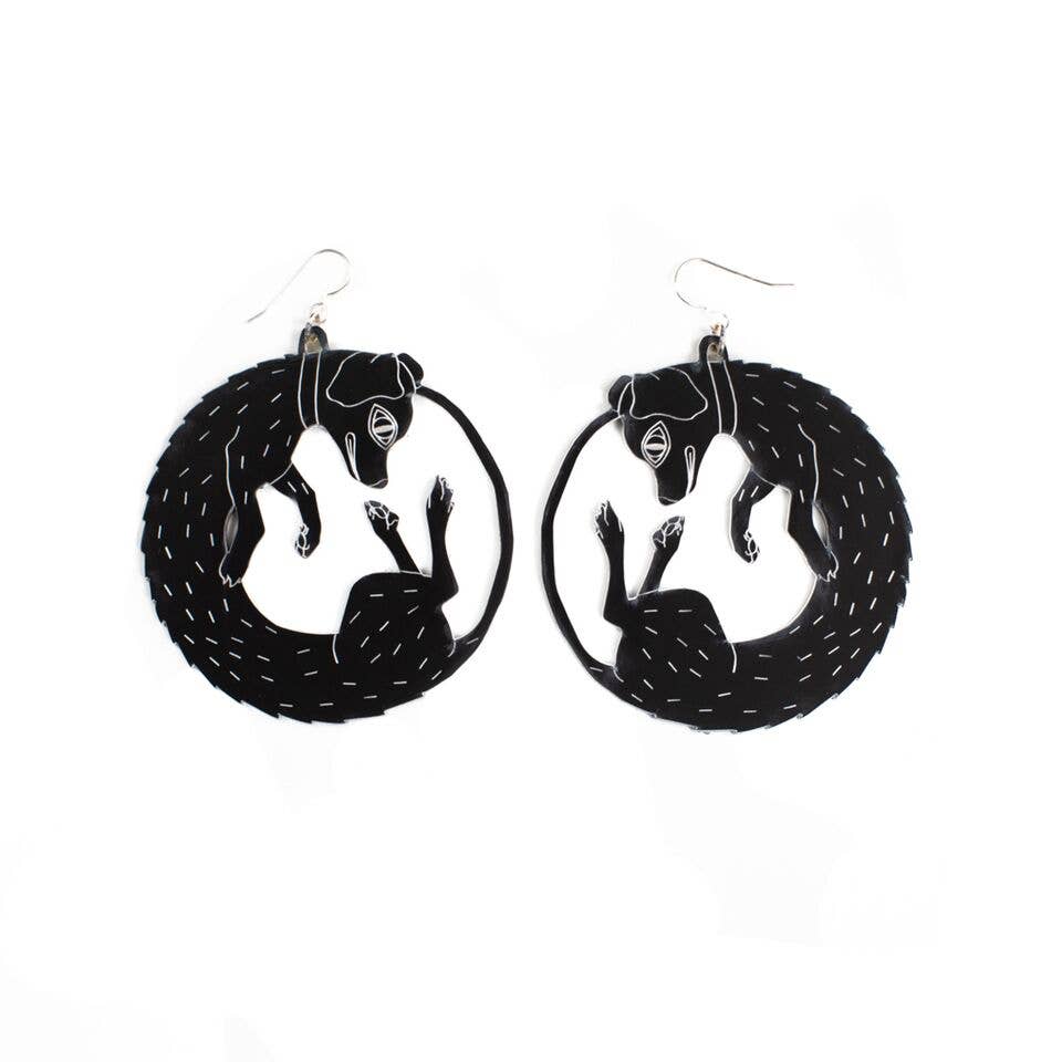 Darling Marcelle - Wholesale Dangle Earrings - Dog Earrings Large1