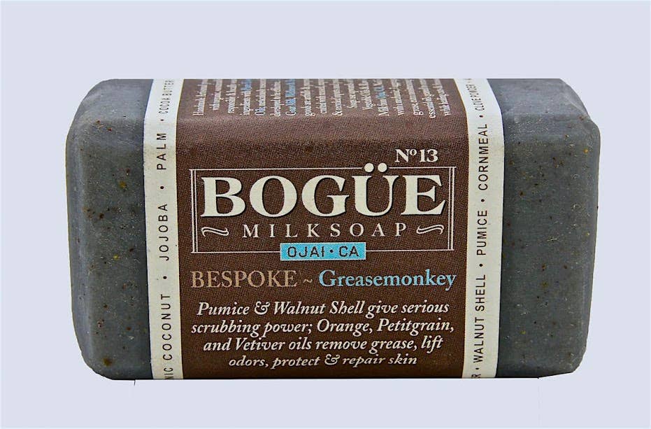 Bogue Milk Soap - Wholesale Bar Soap - No.13 BESPOKE "Greasemonkey" Blend Goat Milk Bar Soap 4.5oz3