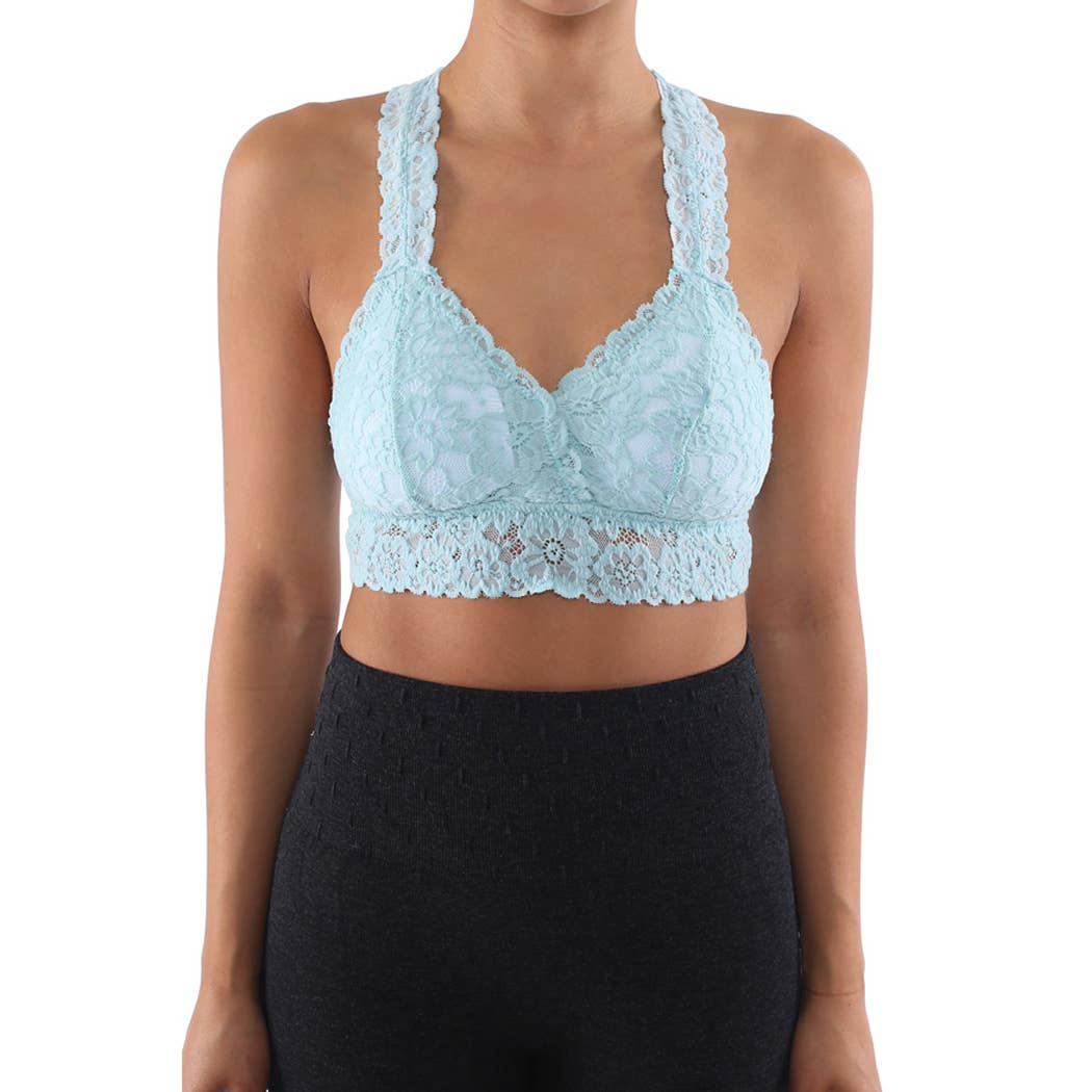 ITZON - Wholesale Bralette - Women's - B82 Lace Bra Top3