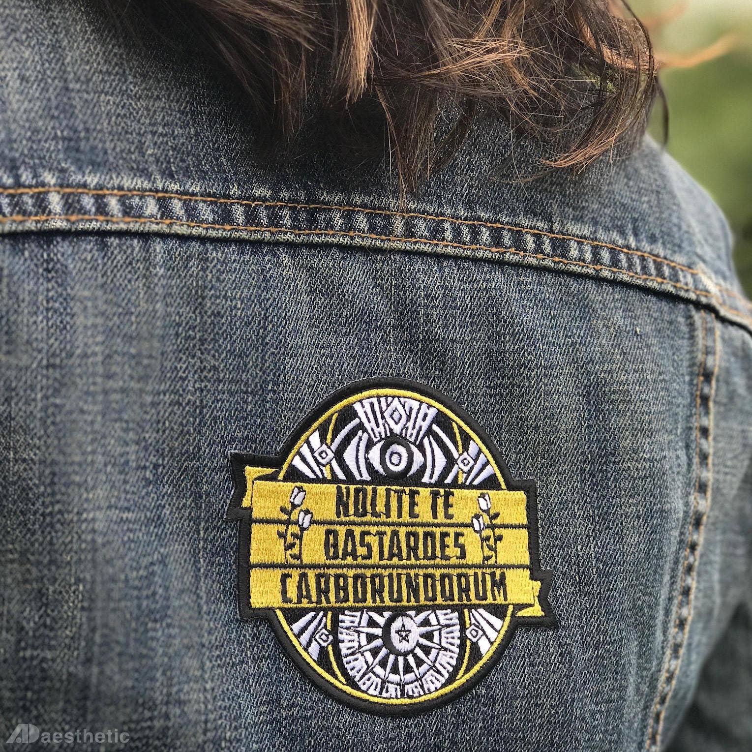 AD Aesthetic - Wholesale Patch - Te Bastardes Iron On Patch2