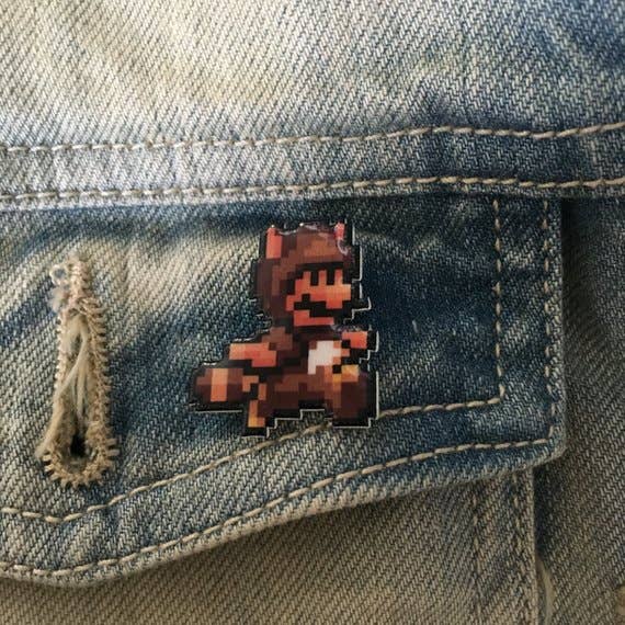 Super Mario Tanooki Pin for wholesale by 8-Bit Zero