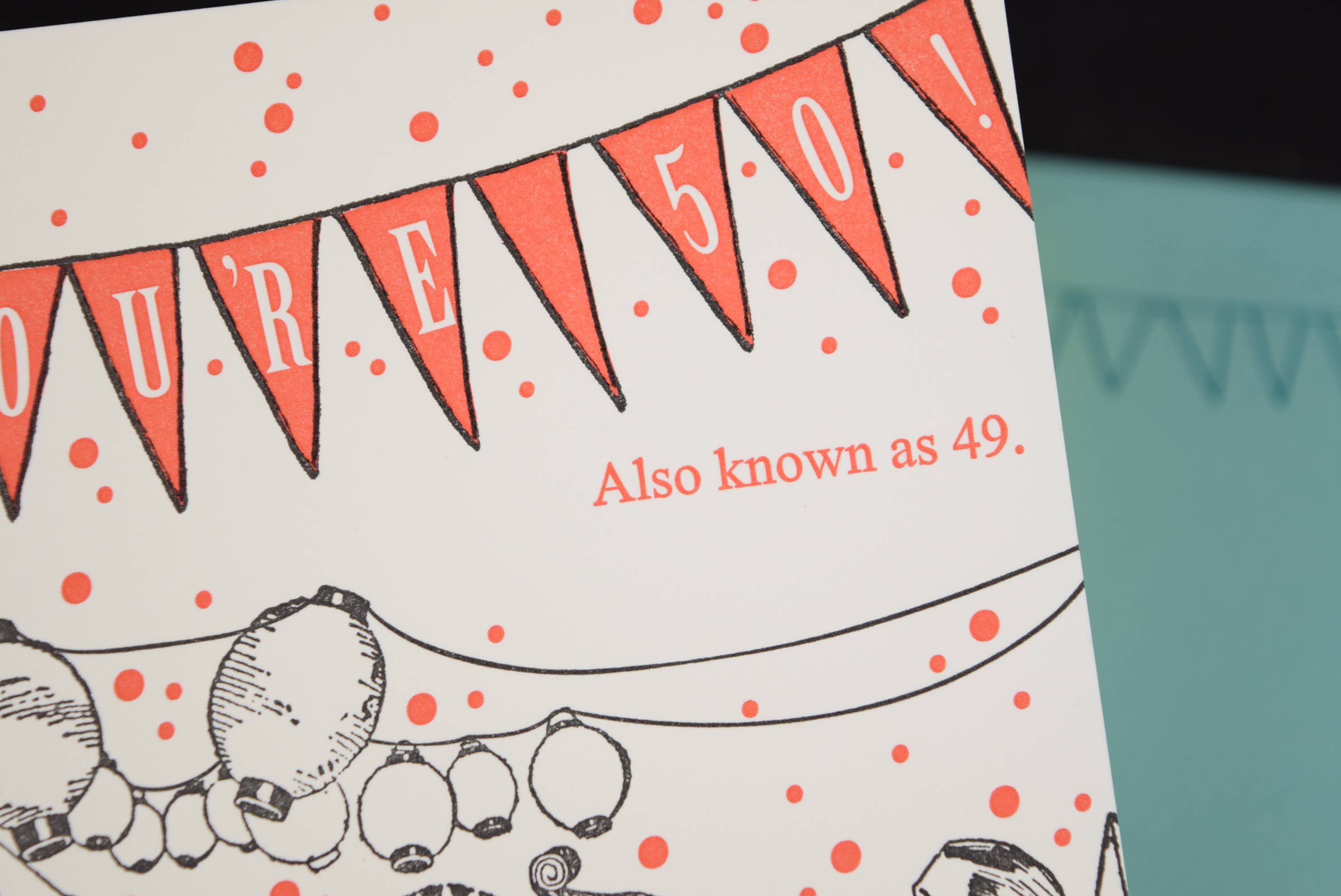 Oddball Press LLC - Wholesale Birthday Card - Aka 49 Card1