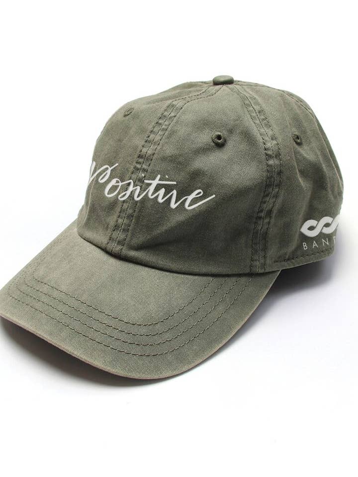 Casquette boule positive olive pour la vente par BANDED