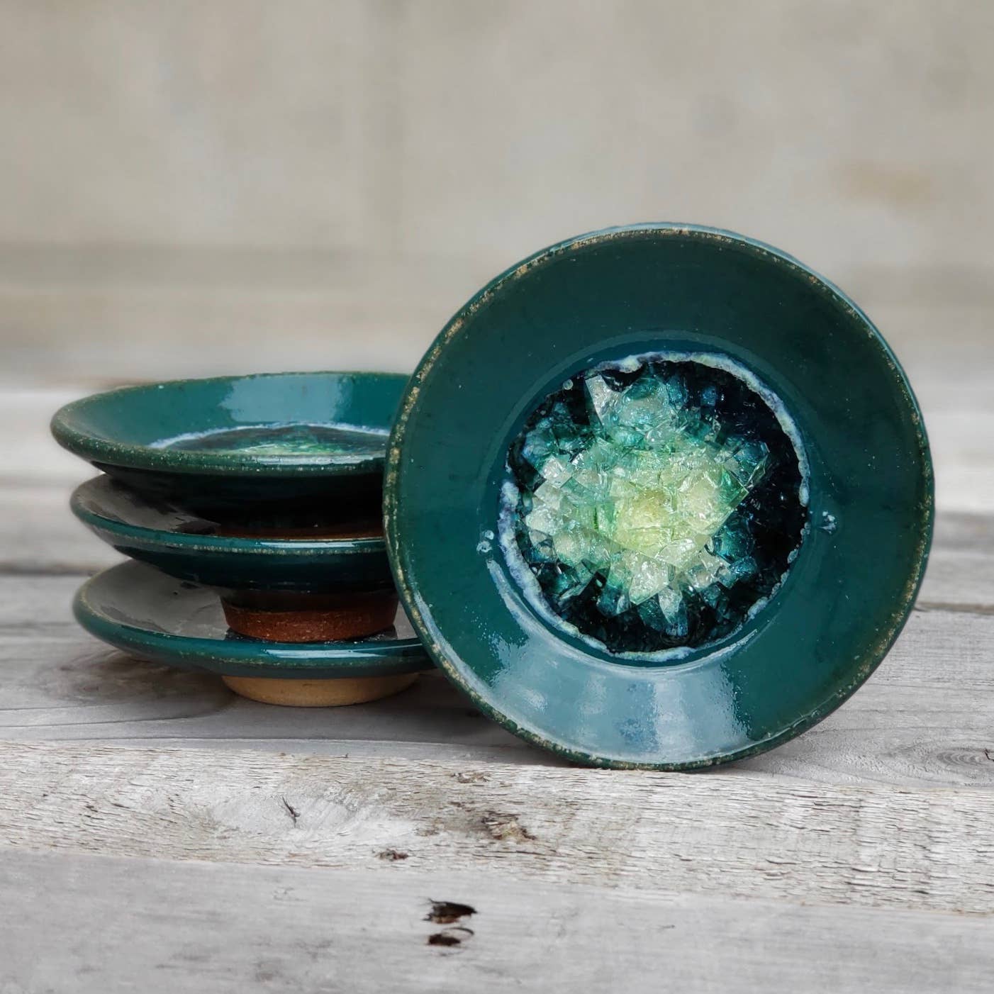 Dock 6 Pottery - Wholesale Jewelry Dish - Handmade Ring Dish - Wasabi Dipping Dish - MADE TO ORDER7