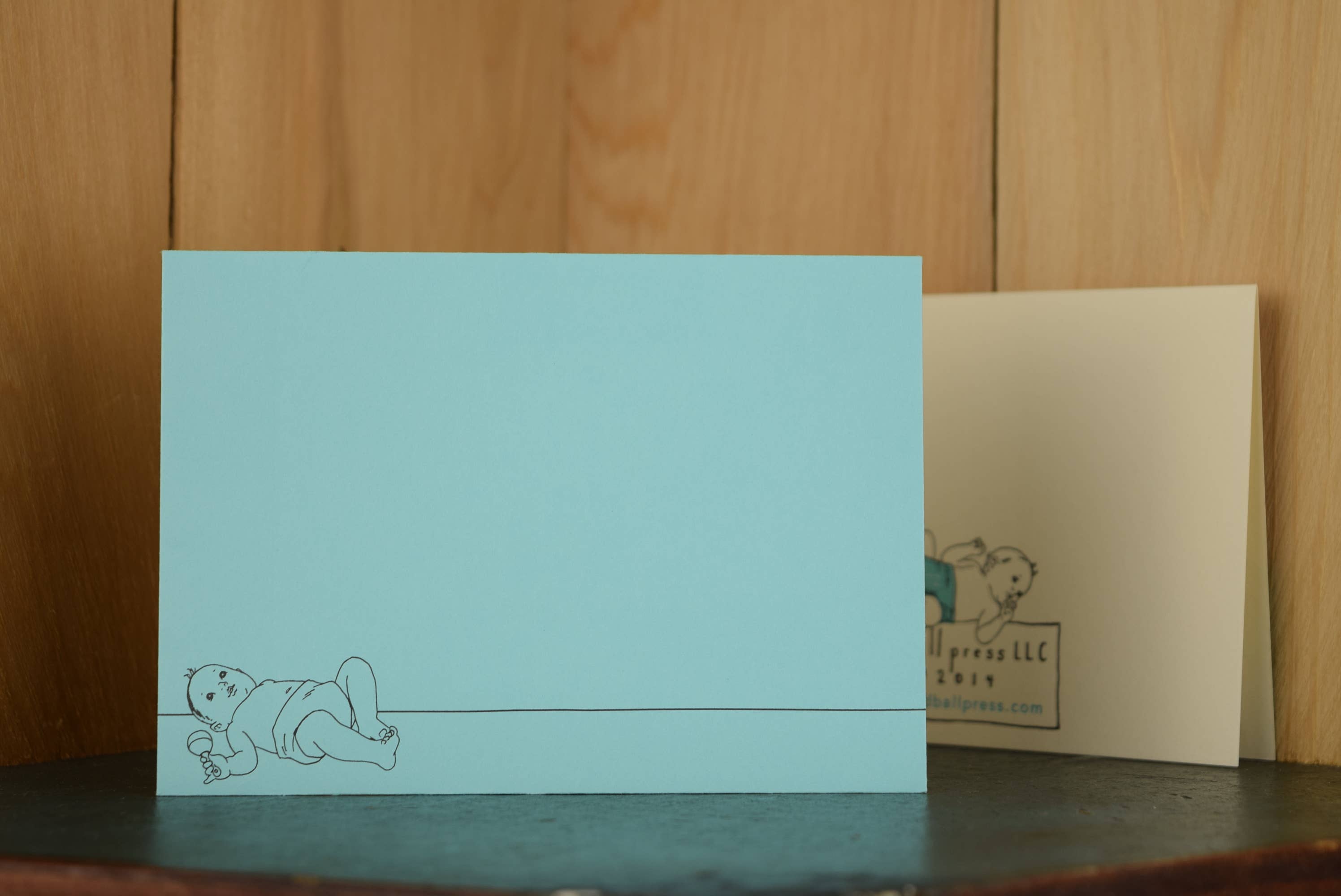 Oddball Press LLC - Wholesale Baby Card - Baby Breeze Card2