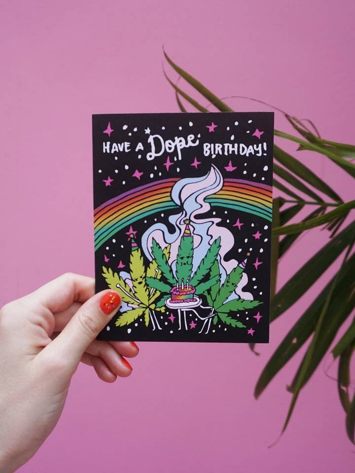 Card - Dope Birthday for wholesale by Ash + Chess