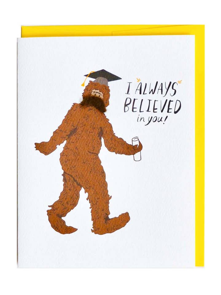 Bigfoot Graduate for wholesale by Cracked Designs