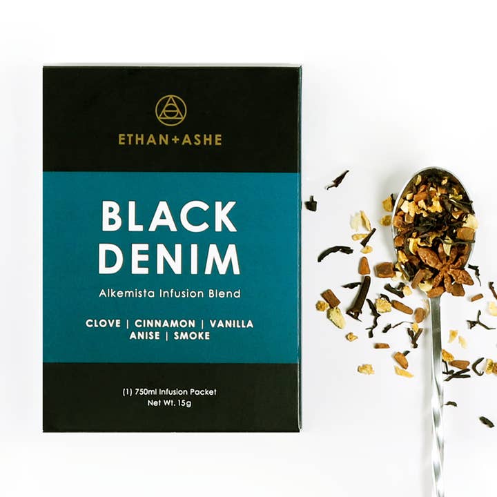 Black Denim Infusion Blend (6-pack display) for wholesale by Ethan+Ashe