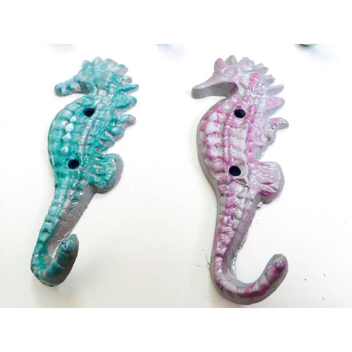 Mahalo Market - Wholesale Wall Hook - Seahorse Hook2