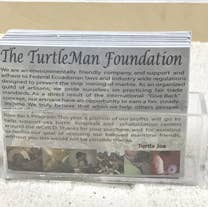 Acrylic Card Holder with info cards for wholesale by SS handcrafted Art