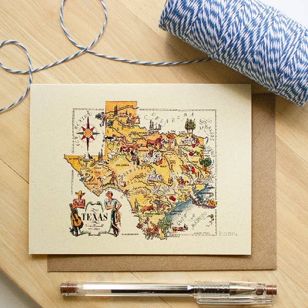 Carte Texas pour la vente par Sunshine and Ravioli