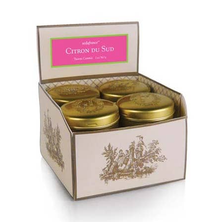 Citron du Sud Travel - Vela de lata para venta al por mayor de Seda France Candles