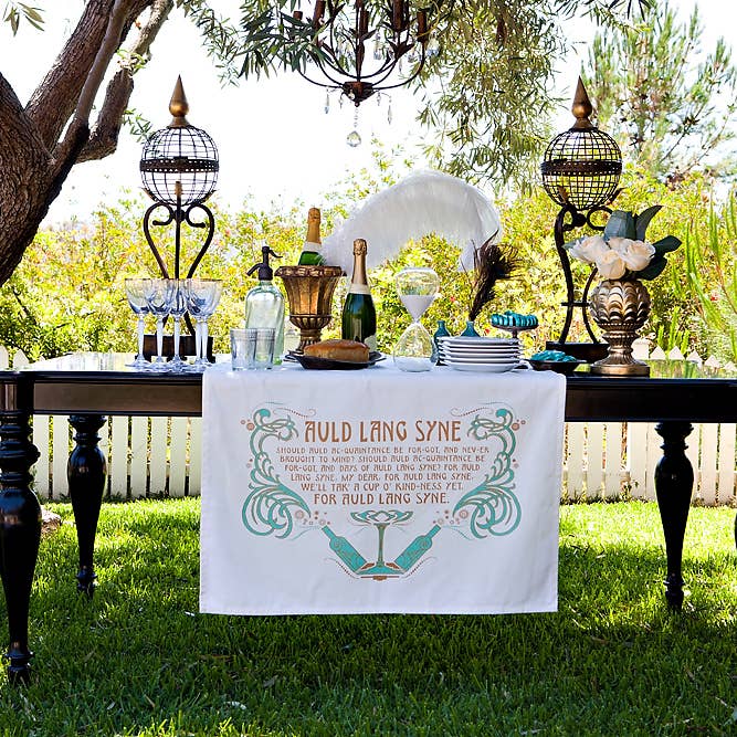 Banner da tavolo di Capodanno per la vendita all'ingrosso da parte di Tin Parade