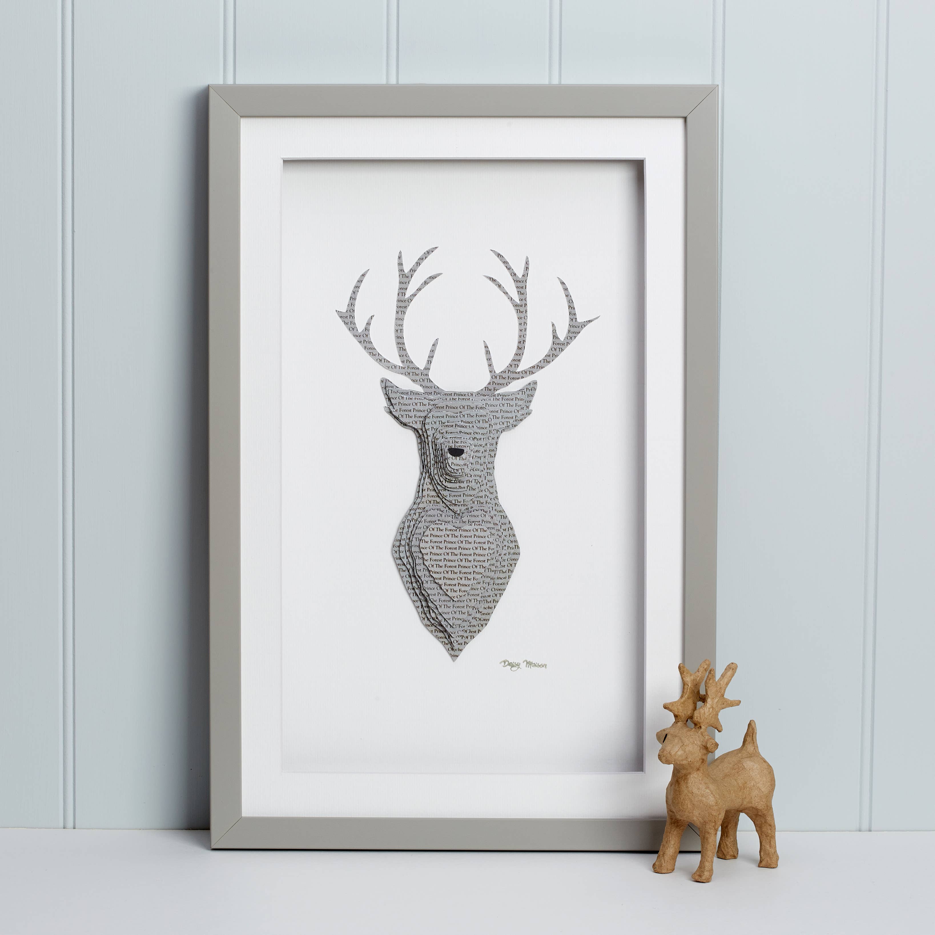 British Wildlife Design Highland Stag Spoon Rest Sold Individually