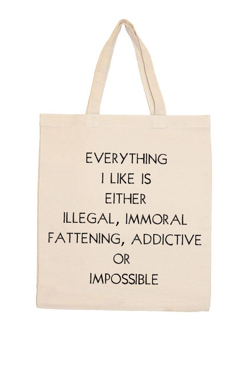 Quippy Brand - Wholesale Tote Bag - Women's - Impossible Tote Bag
