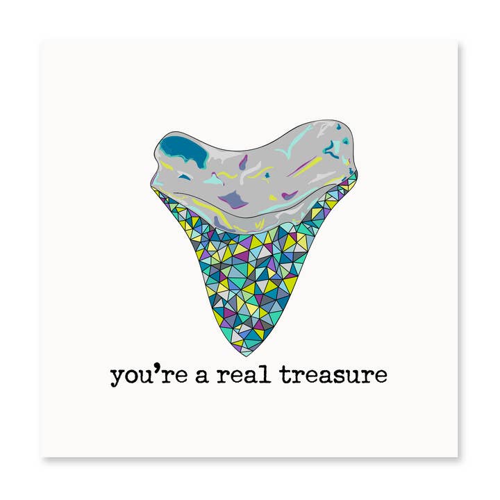 You're A Real Treasure | Love Card for wholesale by The Happy Sea