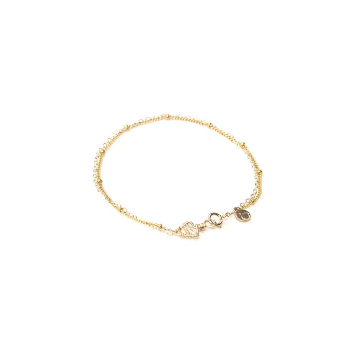 Whitney Woven Bracelet for wholesale by Applepear Handcrafted Jewelry