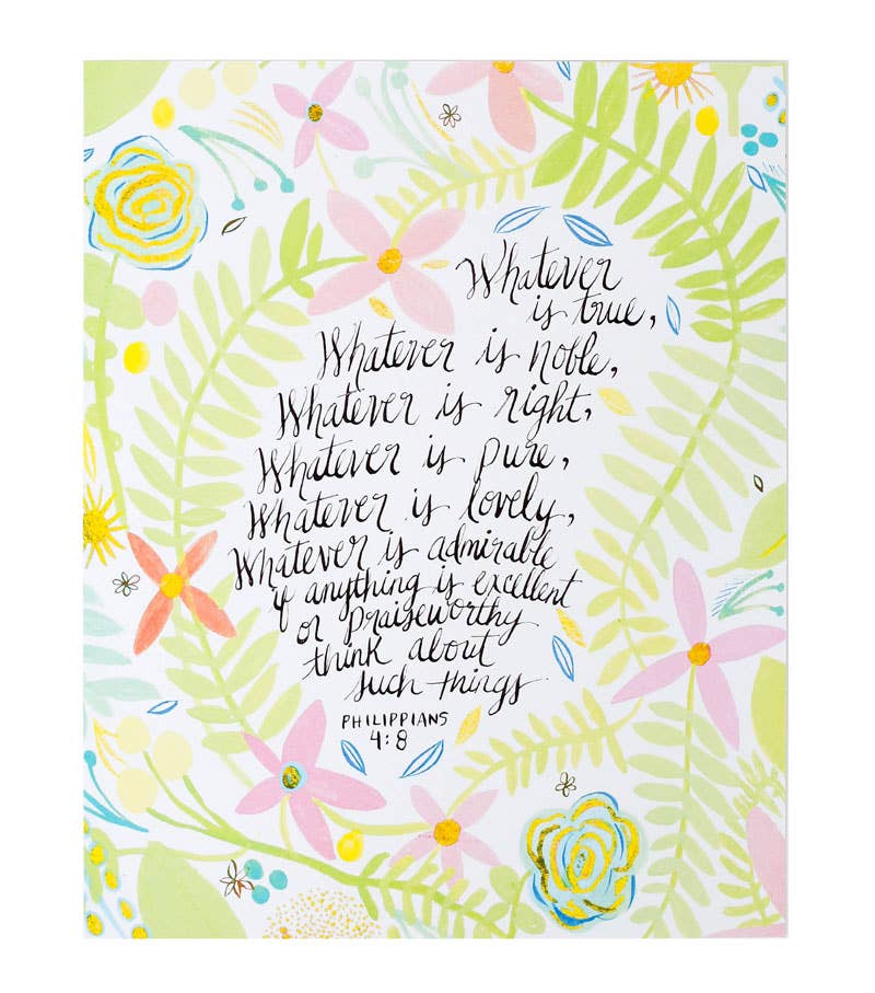 Thimblepress - Wholesale Art Print - Phillipians 8x10 Print0