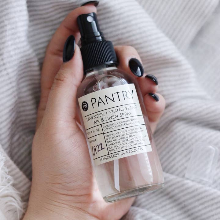 Pantry Products - Skin, Body, + Wellness - Wholesale Room & Linen Spray - Natural Room + Linen Spray - essential oil spray0