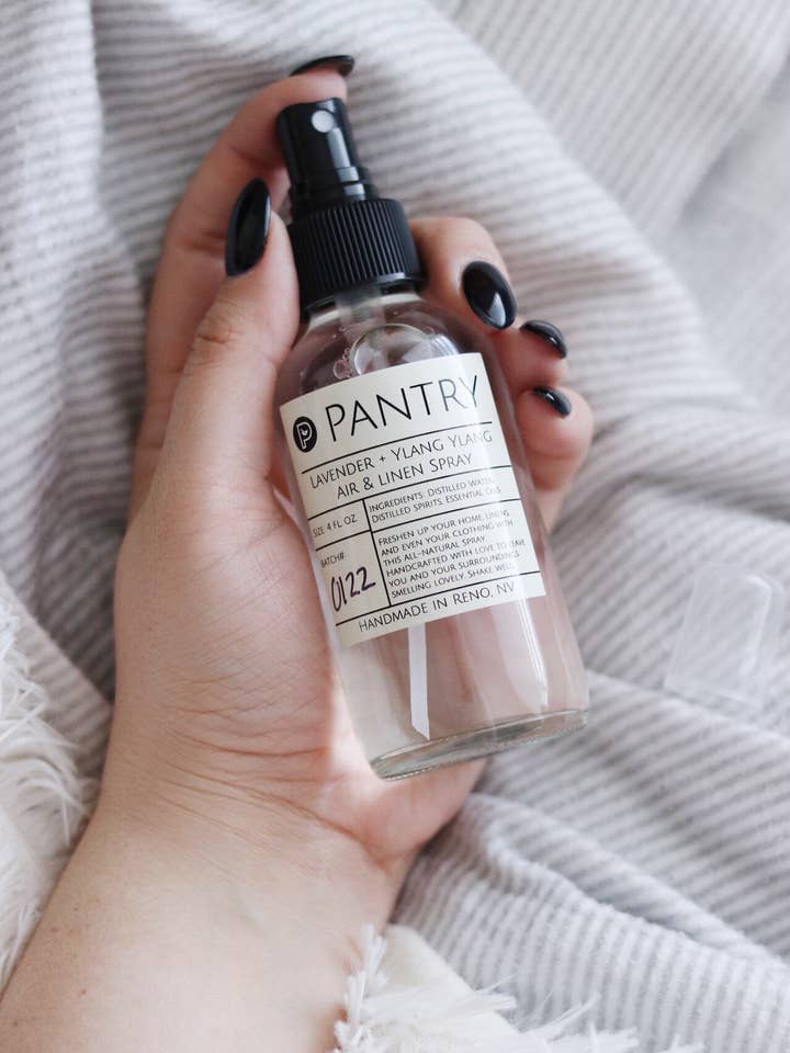 Air & Linen Spray - Room + Fabric Spray, 4oz - Fall Spray for wholesale by Pantry Products - Skin, Body, + Wellness