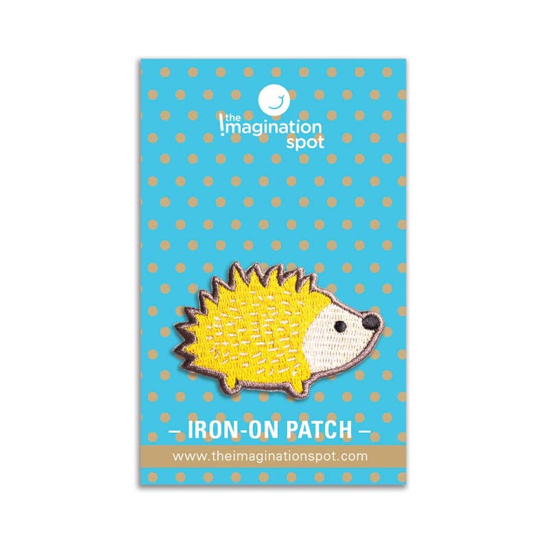 The Imagination Spot - Wholesale Patch - Hedgehog Iron Patch