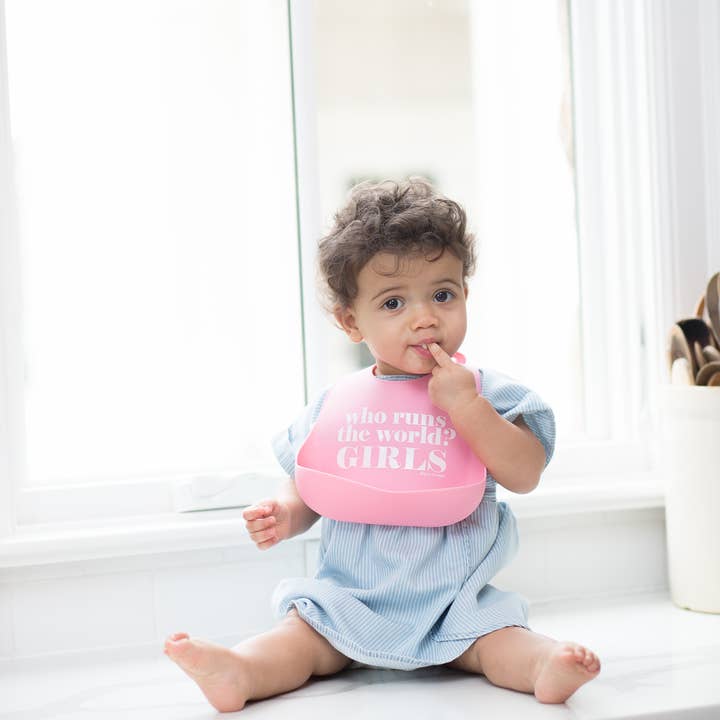 Bella Tunno - Wholesale Bib - Baby - Who Runs the World Wonder Bib1