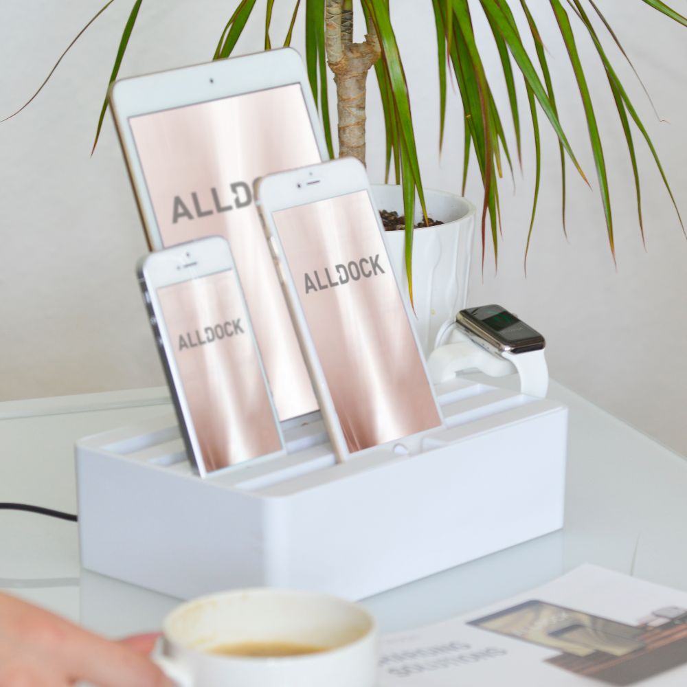 REMOVED BRAND - Wholesale Charging Dock - All-Dock Apple Watch - White2