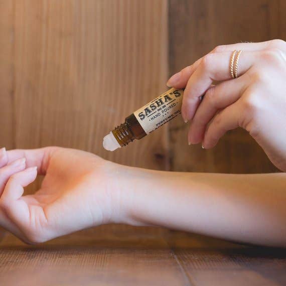 Sasha's Hand Poured Bath and Body - Wholesale Roll-On Fragrance - Perfume Oil Rollerball Bottle 1/3 oz3