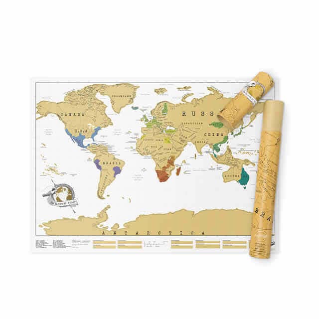 Luckies of London - Wholesale Map - Scratch Map ® - Original Edition6