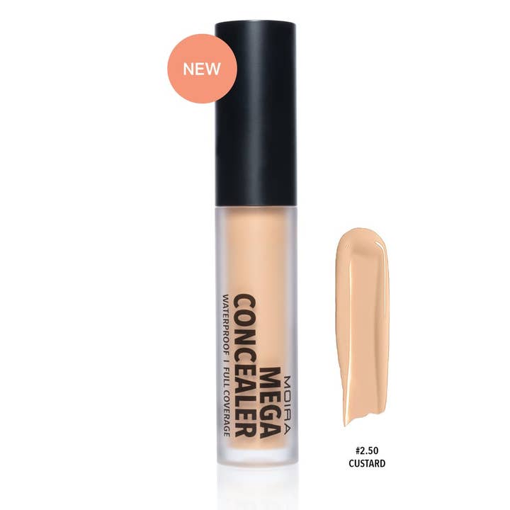 Moira Cosmetics – wholesale Face concealer – Mega Waterproof Concealer 250 - Custard