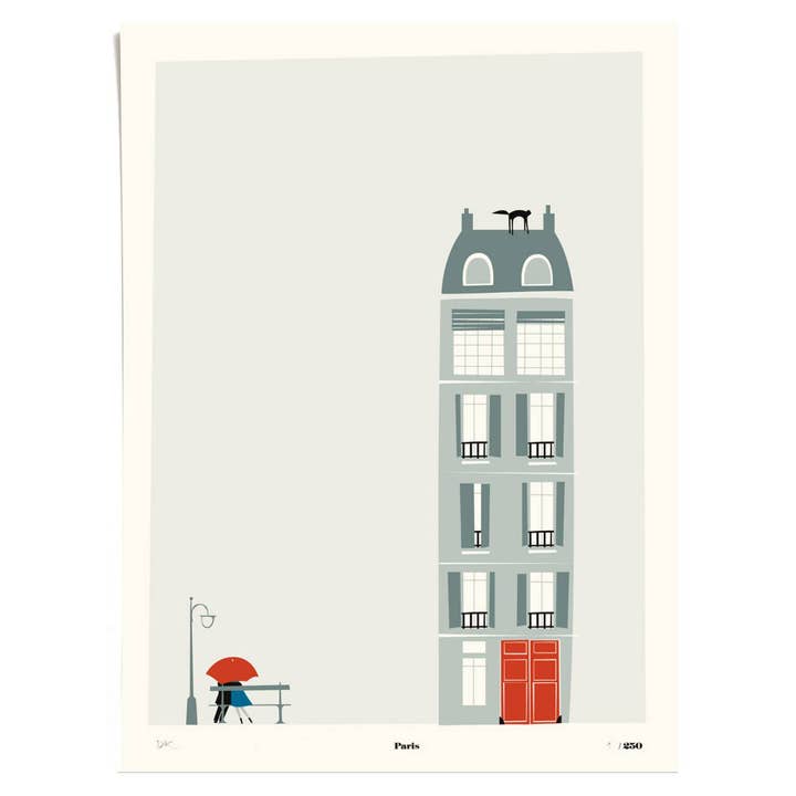 Stampa artistica di Parigi per la vendita all'ingrosso da parte di pleased to meet GmbH