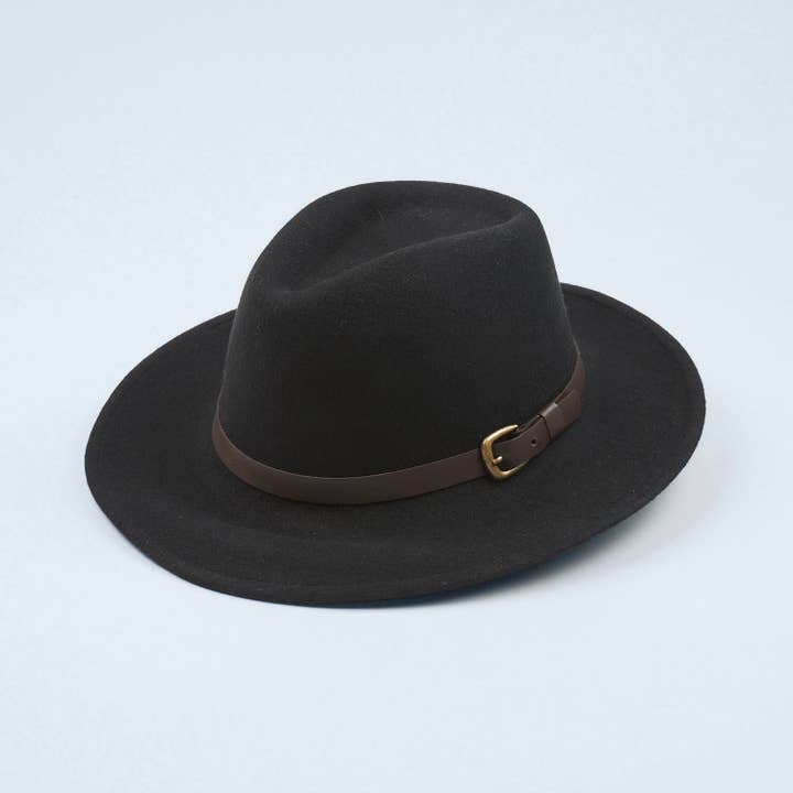 Rancher Black Festival Style Fall Felt Hat - Unisex for wholesale by Elegancia Tropical Genuine Panama Hats