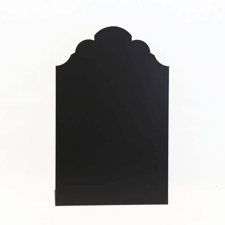 Home Kreation by KK dba Kraft Klub - Wholesale Chalkboard - Black Chalkboard with Fancy Top0