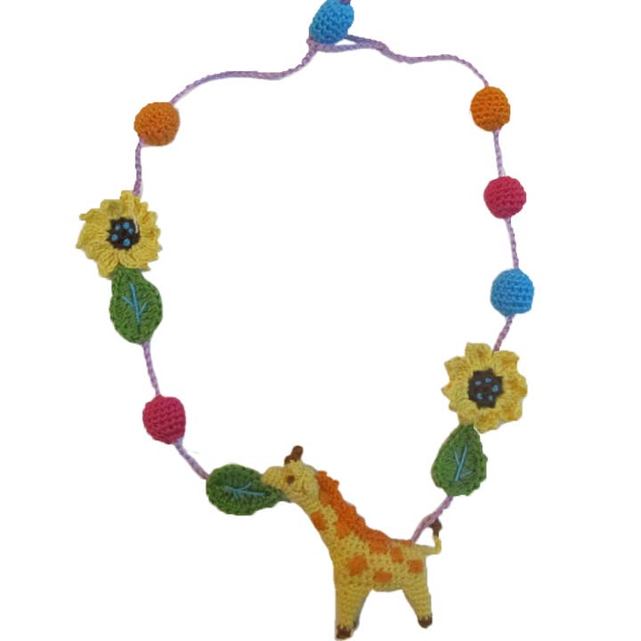 Necklace-Giraffe for wholesale by Lemon Loves Lime