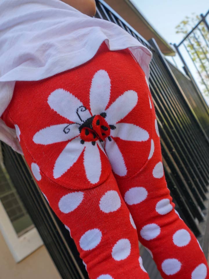 Doodle Pants - Wholesale Fashion Leggings - Kids - Ladybug Baby and Toddler Leggings
