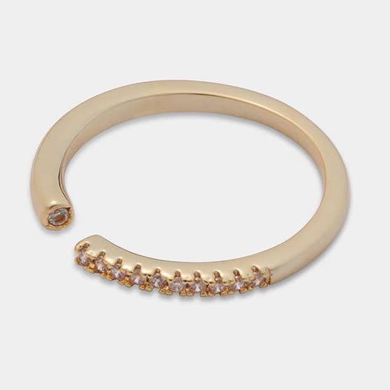 Itty Bitty Pinky Ring - Gold for wholesale by Gemmed