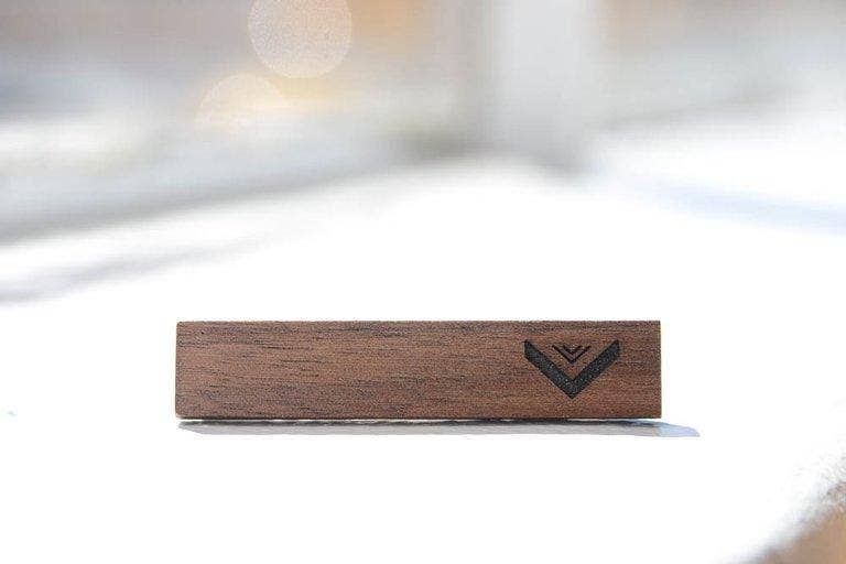 Bird of Virtue - Wholesale Tie Clip - Men's - Chevron Tie Bar2