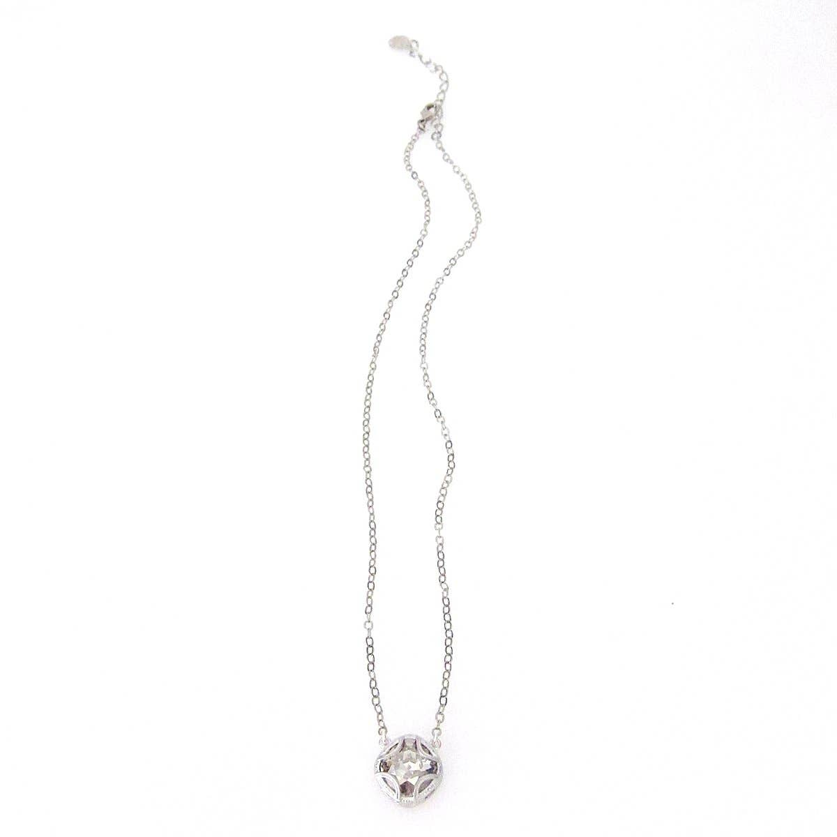 Jessica Elliot Jewelry - Wholesale Pendant/Charm Necklace - Florentine Collection Cushion Cut Pendant with Swarovski2